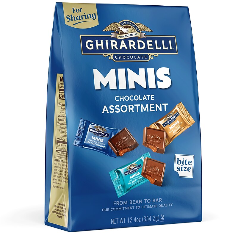 Ghirardelli Minis Assorted Chocolate Pieces, 12.4 oz. (220-02815) image 1