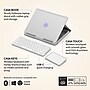 Logitech 4.41" x 11.02" Plastic Adjustable Casa Pop-Up Desk Work From Home Kit with Laptop Stand, Nordic Calm (920-011238)~#|#~3E06998C-EB05-4A8E-A8F3F9F78AD96DA2_sc7