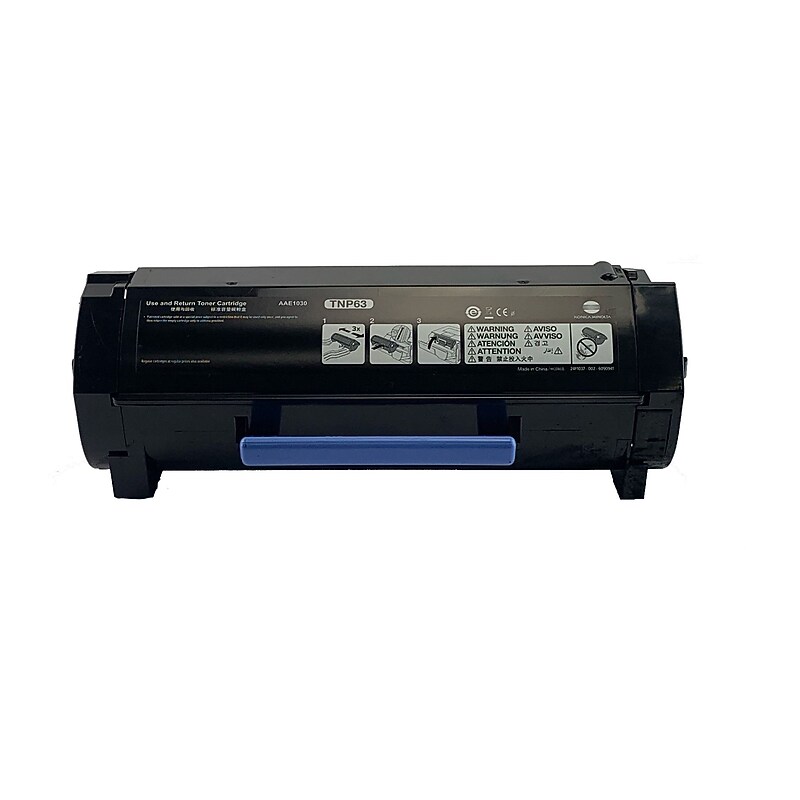 Globe Remanufactured AAE1030 Black High YieldToner Cartridge Replacement for Konica Minolta TNP-63 image 1