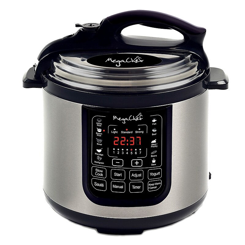 MegaChef 93799676M 8-Quart Digital Electric Pressure Cooker image 1