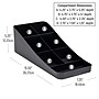 Mind Reader Plastic 7 Compartment Coffee Cup and Condiment Organizer, Black (COMP7-BLK)~#|#~3E0BECFE-49B4-44C1-A03C583196737FEA_sc7