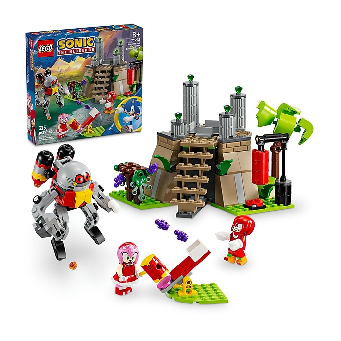 LEGO Sonic Knuckles and the Master Emerald Shrine, 325 Pieces