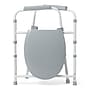 Medline 3-in-1 Commode, Fixed Arms, Back Bar, Steel Frame, 350 lb. Capacity (G1-505LX1)~#|#~3E0CD182-B03C-4BA2-A3301D924CE4C48D_sc7