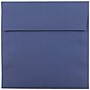 JAM Paper Invitation Envelope 6 1/2" x 6 1/2", Presidential Blue, 100/Pack (263917218d)~#|#~3E14B343-3888-4CF8-B693EAEB6BCBDC46_sc7