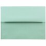 JAM Paper A6 Booklet Envelope 4 3/4" x 6 1/2", Aqua Blue, 100/Pack (157460d)~#|#~3E152E8B-F2ED-4964-90140A0AC3AA6B03_sc7