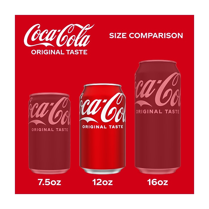 Coca-Cola Original Cola, 12 oz., 24 Cans/Carton (00049000028904
