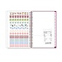 2027 Blue Sky Kelly Ventura Magenta Blooms 5" x 8" Calendar Year Weekly & Monthly Standard Planner, Plastic Cover~#|#~3E1827BE-11CE-4242-B190FA2502AA28AF_sc7