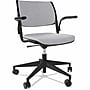 NIMA Fabric Swivel Task Chair, Gray/Black (PSF1160)~#|#~3E1EBFA4-CD09-47F4-A8ABEA5137B3F8DE_sc7
