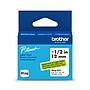 Brother P-touch Btag Label Tape, 1/2" x 13.1' (12mm x 4m), Black on Light Green (BTAGG31)~#|#~3E206983-39DD-45F0-8FF1EDD5D5786D1C_sc7