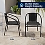 Flash Furniture Lila 28'' Round Table with 4 Rattan Stack Chairs, Black (TLH087RD037BK4)~#|#~3E22F48B-579E-43B3-B4D850699837CB15_sc7