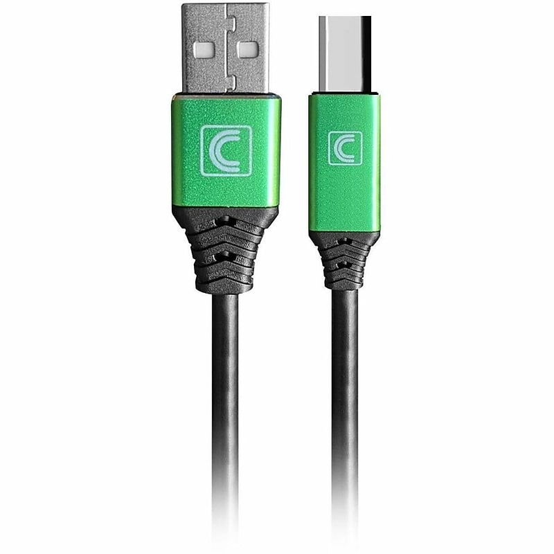 Comprehensive Pro AV/IT Specialist 15 ft. USB 2.0 Type A to USB 2.0 Type B Printer Cable, Male to Male, Black (USB2 AB 15SP) image 1
