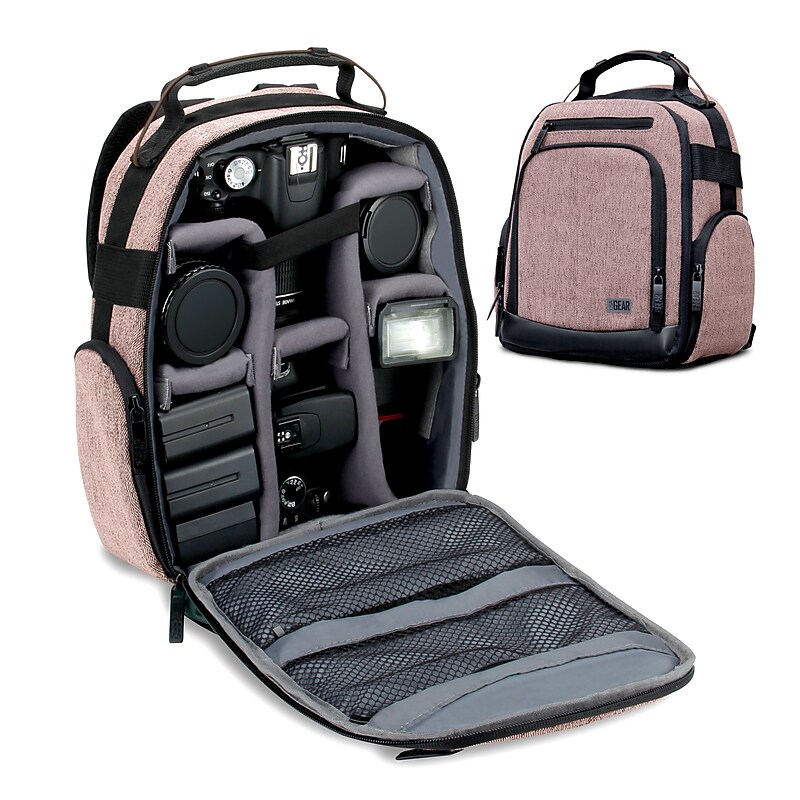 USA GEAR U Series Camera Backpack, Brown (GRULUBK100BREW) image 1