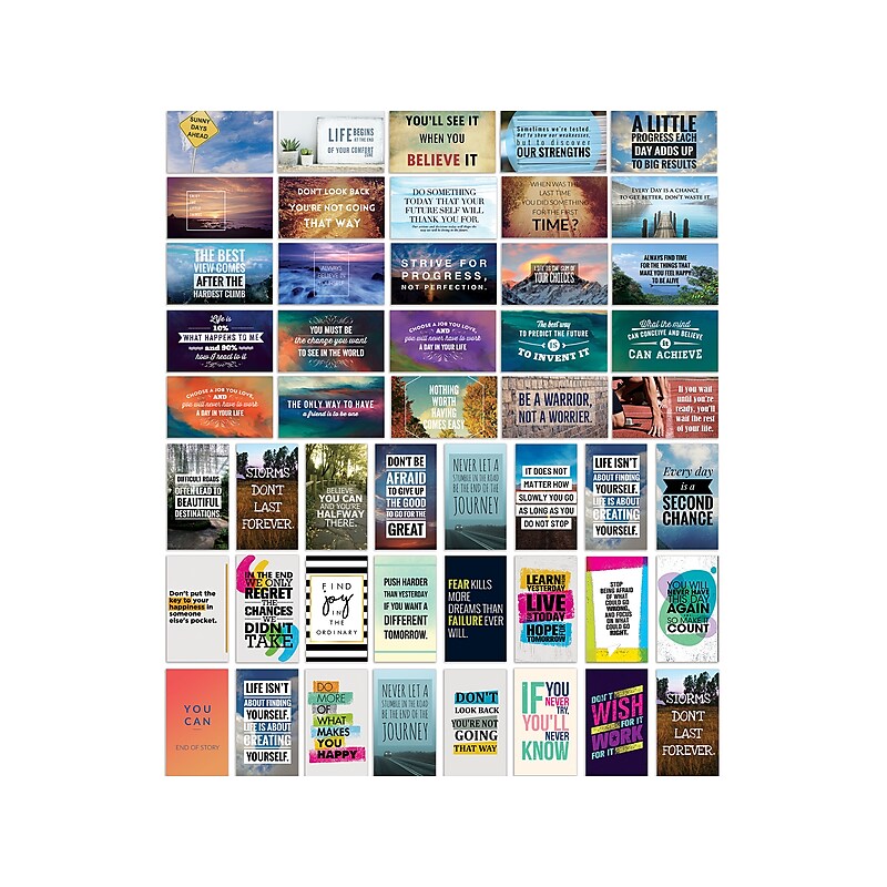 Better Office Encouragement Cards, 2" x 3.5", Assorted Colors, 120/Pack (64552-120PK) image 1