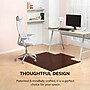 Anji Mountain Standard Bamboo Carpet & Hard Floor Chair Mat with Lip, 55" x 57", Dark Cherry (AMB24009)~#|#~3E3035FB-F135-44D7-8A9BAF0FA40C7EBE_sc7
