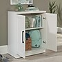 Sauder HomePlus 37"H Storage Cabinet with 2 Shelves, White (438284)~#|#~3E304F85-A953-4632-8BB220178144665B_sc7