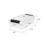 Iris Stack and Pull 5.8 Quart Storage Bins with Lids, Plastic, Clear, 3/Pack (140106)~#|#~3E33B987-A113-4C36-A5B63413334C21DF_sc7