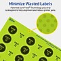 Avery Printable Burst Multipurpose Labels, 1", Bright Green, 480/Pack (94606)~#|#~3E395735-AE0E-4B33-A86A84D0D4A137A0_sc7
