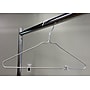 Nahanco 16 1/2" Brushed Aluminum Suit Hanger, 100/Box (8401PC)~#|#~3E3C729C-DCF5-4D3A-877432A97F9ECFAC_sc7