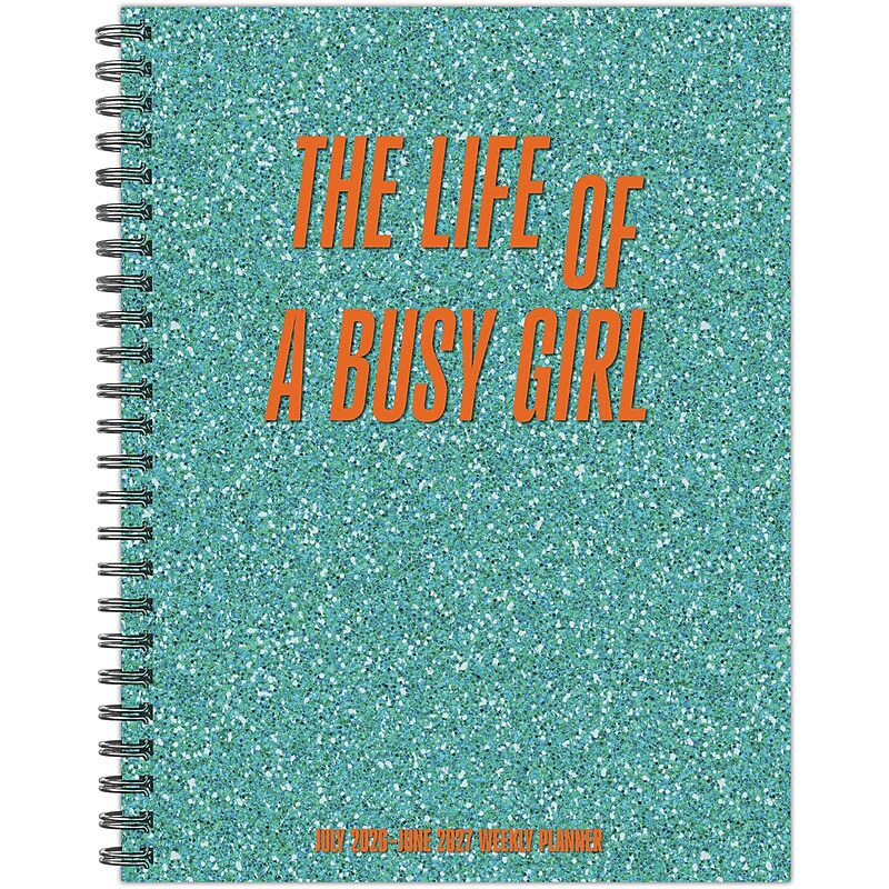 2026-2027 Willow Creek 6.5" x 8.5" Academic Year Weekly & Monthly Planner, Life of a Busy Girl (65457) image 1
