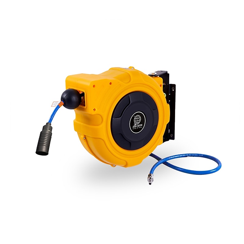 Hose Reel Pro Air Hose Reel, 1/4" x 50', Yellow (AIR-YW-50) image 1