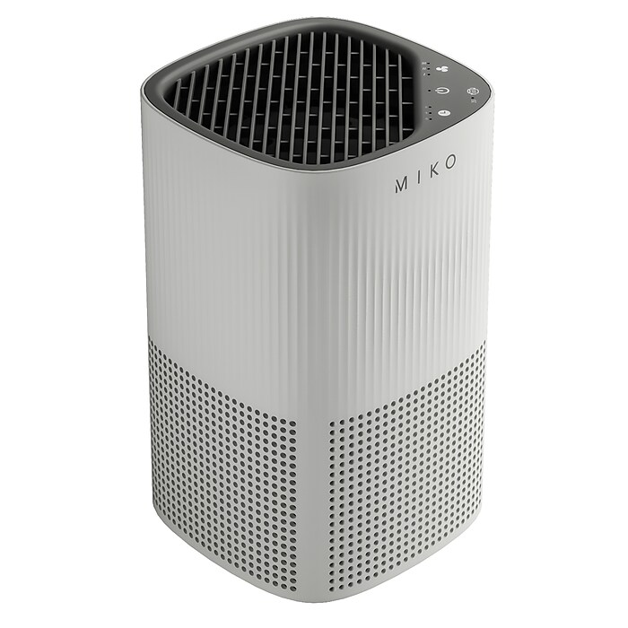 MIKO Breeze+ Evaporative Cool Mist Tabletop Humidifier, 1.5-Gallon