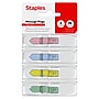 Staples "Sign Here" Message Flags, Assorted Colors, 120 Flags/Pack (ST62860)~#|#~3E459547-A13A-4914-B2EE6AE85F1E0A06_sc7