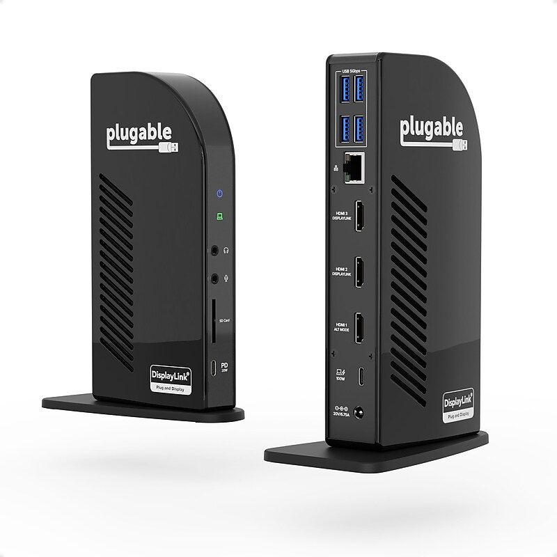 Plugable Port Replicator Docking Station for Apple MacBook Retina 2015/2016 (UD-ULTCDL) image 1