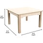 Flash Furniture Bright Beginnings Hercules Square Table, 23.5" x 23.5", Beech (MK-ME088007-GG)~#|#~3E497841-BAC4-40E6-9AE6F5DAD9E40F5D_sc7
