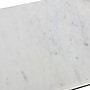 Storied Home Libertine Genuine Marble and Metal Coffee Table, White/Black (EC1100)~#|#~3E4B2471-60CE-4567-AAE6B100ED9EA8E5_sc7