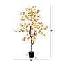 Nearly Natural 4' Autumn Birch Leaf Artificial Fall Tree (T4731)~#|#~376838B6-22FA-4EFF-94338FBFE27CD2BC_sc7