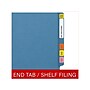 Medical Arts Press Reinforced End Tab File Folder, Straight Cut, Letter-Size, Blue, 250/Carton (S-01602-BLU-B)~#|#~3E4CF041-023D-4D44-BC3B5B0DA214283A_sc7