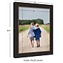 Amanti Art Accent Bronze Narrow 16" x 20" Polystyrene Picture Frames, Espresso (A42677345479)~#|#~3E572E4E-5964-497B-A143A8CC86D3587D_sc7