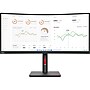 Lenovo ThinkVision T34w-30 34" Curved 60Hz LED Monitor, Raven Black (63D4GAR1US)~#|#~3E58B9FA-BDC8-4C58-AD813EEBF94F28B1_sc7