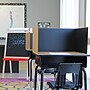 Flipside 12" x 48" Corrugated Study Carrels, Black, 24/Pack (FLP18222)~#|#~3E58DE98-2BCE-4C49-A6133EAA33071F2C_sc7