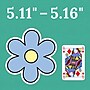 Carson Dellosa Education Happily Ever Elementary Retro Remix Flowers Cutouts, 36/Pack, 3 Packs/Bundle (CD-120656-3)~#|#~3E5B37ED-56BE-44C2-ACCA54F1405ADCB0_sc7
