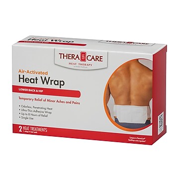 TheraCare Air-Activated Lumbar Support Heat Pack, 2/Pack (24-970V