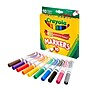 Crayola Kid's Markers, Broad Line, Assorted Colors, 10/Pack (58-7722)~#|#~3E606227-446C-41AF-9324C33157672BE4_sc7