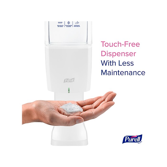 PURELL ES10 Automatic Hand Sanitizer Dispenser, White (8320