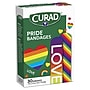 Curad Designer Pride 3/4" x 3" Plastic Adhesive Bandages, Rainbow, 30 Bandages/Box, 24/Carton (CUR2022PD)~#|#~3e6b24e7-c613-4d33-96ebfcdc4c2f15bc_sc7