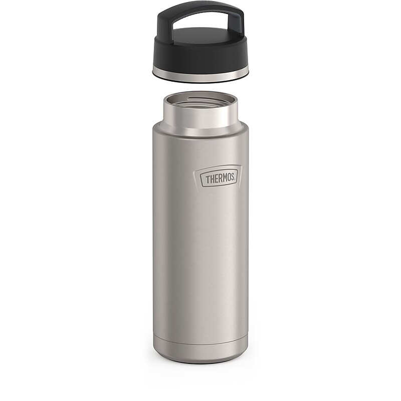 Thermos Icon Stainless Steel Vacuum Insulated Water Bottle, 24 oz., Stainless (EAIS2002MS4) image 1