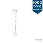 Dixie Individually Wrapped Polystyrene Knife, Medium-Weight, White, 1000/Carton (KM23C7)~#|#~3E6D389F-F8BE-4F59-95F6DFE052AE7156_sc7