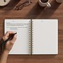 Staples Pro120 Elite™ Flexible Cover Notebook, 6.5" x 9.5", Narrow Ruled, 80 Sheets, Navy Blue (ST63366)~#|#~3E7A97B9-11BA-4183-AFE9A74DC5BE289B_sc7