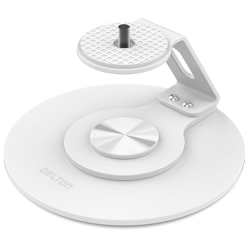 Delton 12D Projector Stand with 360° Rotating Base, White (DPS12D) image 1