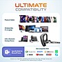 Delton K130 Wireless Noise Canceling Earbuds, Bluetooth, Black (DHBK130)~#|#~3E832B07-982B-4C92-87DA4B3060D3BAF0_sc7