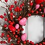Nearly Natural 18-in Artificial Valentine-fts Day Heart & Berry Twig Wreath (W1412)~#|#~3E8B73A4-5690-4579-89D90E00956F172D_sc7