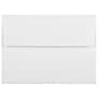 JAM Paper A6 Booklet Envelope 4 3/4" x 6 1/2", Bright White Linen, 100/Pack (3137d)~#|#~3E9550A4-A8D2-480B-930A39C3515DC46F_sc7