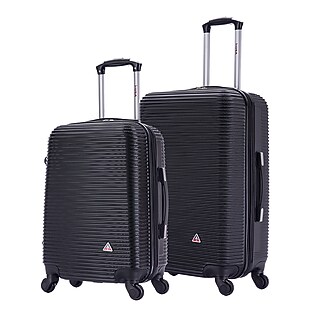InUSA Trend 2-Piece Hardside Spinner Luggage Set, TSA Checkpoint