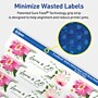 Avery TrueBlock Laser/Inkjet Multipurpose Labels, 1" x 4", White, 20 Labels/Sheet, 10 Sheets/Pack (94202-TWMP10)~#|#~3E9B041F-42BA-4F58-BE95E7111DFB9A29_sc7