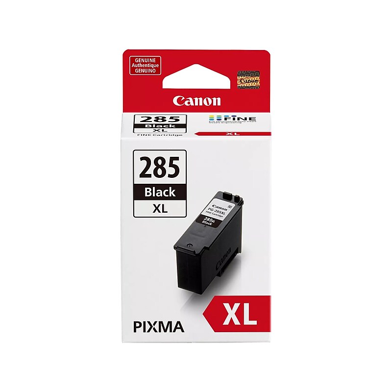 Canon PG-285 XL Black High Yield Ink Cartridge (6196C001) image 1