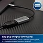 Philips USB C to Display Port Audio/Video Adapter, Male to Female, Silver (SWL9753S/37)~#|#~3E9D1F03-4F67-401C-A965D788509D2FDA_sc7